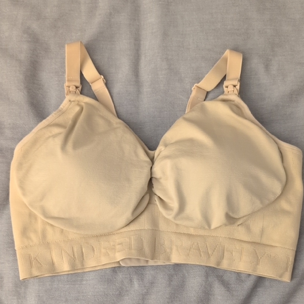 Kindred Bravely Nude/Beige Maternity/Nursing Wireless Bra